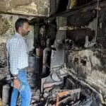 Fire affected Building image