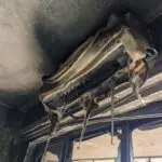 Fire affected Building image